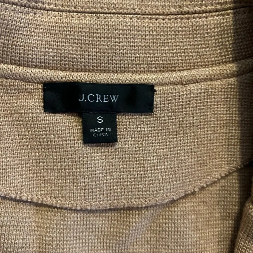 J Crew Cecile relaxed sweater-blazer